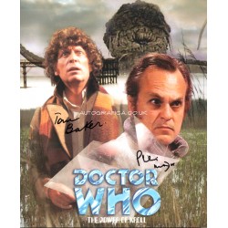Tom Baker Philip Madoc genuine authentic autograph signed signature photo.