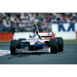 Jacques Villeneuve F1 Williams genuine authentic autograph signed signature photo.