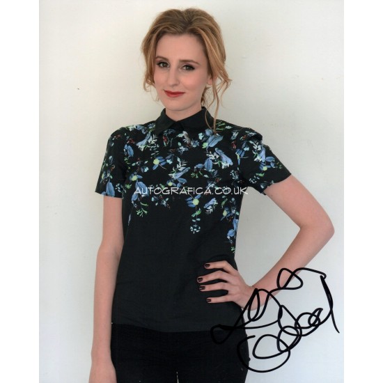 Laura Carmichael Downton genuine authentic autograph signed signature photo.