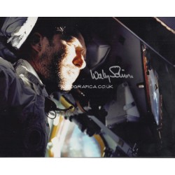 Wally Schirra Gemini authentic autograph signed signature photo.
