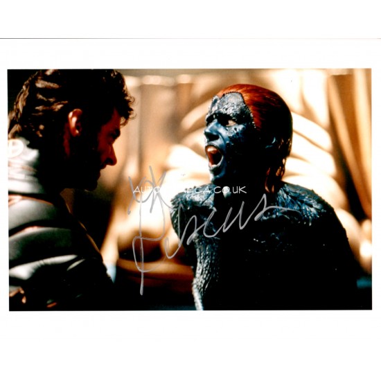 Rebecca Romijn X Men genuine authentic autograph signed signature photo.