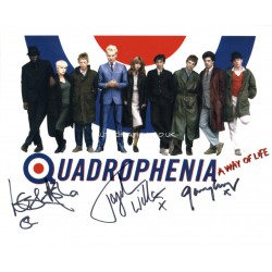 Quadrophenia multi signed genuine authentic autograph signed signature photo.