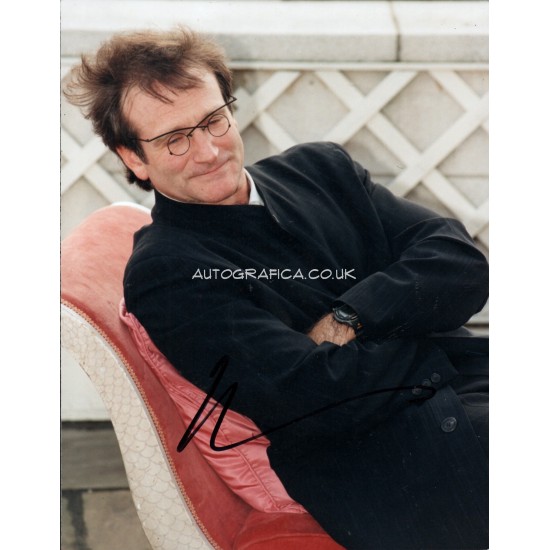 Robin Williams genuine authentic autograph signed signature photo.