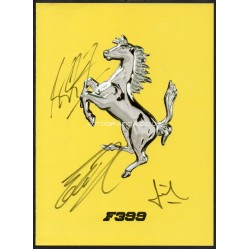 Michael Schumacher Ferrari F1 genuine authentic autograph signed signature photo.