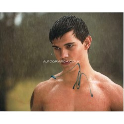 Taylor Lautner Twilight genuine authentic autograph signed signature photo.