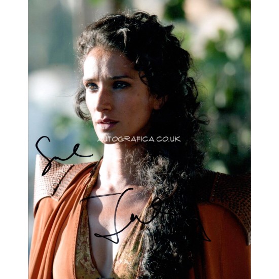 Indira Varma Game of Thrones genuine authentic autograph signed signature photo.