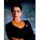 Marina Sirtis Star Trek genuine authentic autograph signed signature photo.