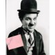 Charlie Chaplin genuine authentic autograph signed signature photo.