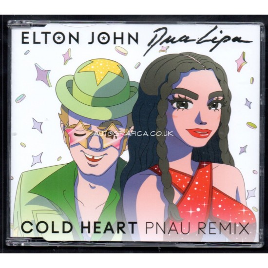 Elton John Cold Heart genuine authentic autograph signed signature CD