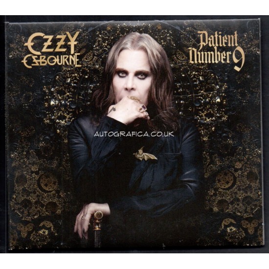 Ozzy Osbourne genuine authentic autograph signed signature CD