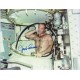 Jack Lousma skylab  taking a shower! authentic signed photo.