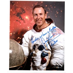 Jim James Lovell Apollo 13 authentic signed photo COA UACC