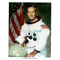 Apollo Jim McDivitt authentic genuine signed image COA UACC
