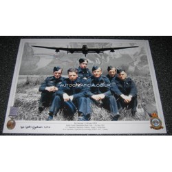 Dambuster 617 George 'Johnny' Johnson signed autograph photo