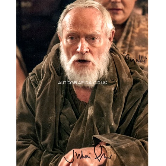 Julian Glover Game of Thrones signed original genuine autograph authentic photo