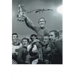 Ron Harris 1970 Chelsea signed original genuine autograph photo
