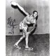 Herb Jefferson discus signed original genuine autograph photo