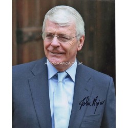 Prime Minister John Major politics signed original genuine autograph authentic