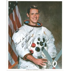 Skylab Ed Gibson signed original genuine autograph authentic litho