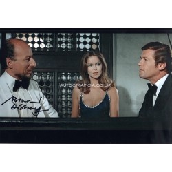 James Bond Vernon Dobtcheff signed original genuine autograph authentic photo