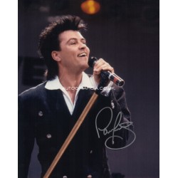 Paul Young authentic signed autograph colour photo