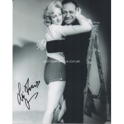 Liz Fraser Sid James signed genuine autograph photo COA UACC