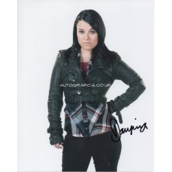 Dani Harmer Tracey Beaker signed autograph colour photo COA UACC