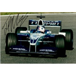 Juan Pablo Montoya Williams F1 signed signature autograph photo COA