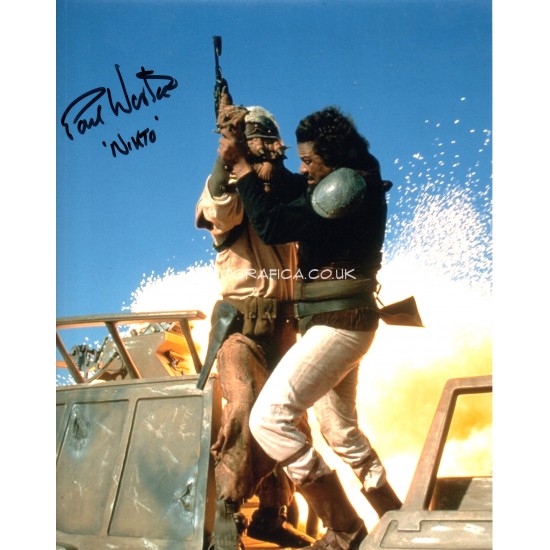 Star Wars Paul Weston authentic signed colour photo 2
