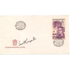 Mercury Scott Carpenter genuine signed autograph cover 2 UACC