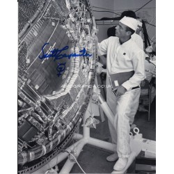Mercury Scott Carpenter authentic signed autograph photo COA UACC