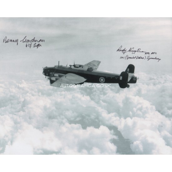 Benny Goodman Rusty Waughman Lancaster genuine signed photo
