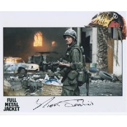 Full Metal Jacket Kieron Jechinis genuine signed authentic signature photo
