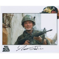 Full Metal Jacket Kieron Jechinis genuine signed authentic signature photo