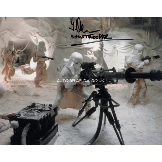 Star Wars Tony Allen genuine signed authentic signature photo COA UACC