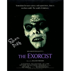 Eileen Dietz Excorcist genuine signed authentic signature photo