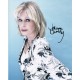 Joanna Lumley genuine signed authentic signature photo COA AFTAL