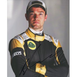 Jolyon Palmer Lotus F1  genuine authentic signed autograph photo