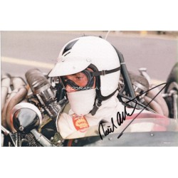 Richard Attwood BRM F1 authentic signed autograph signature image