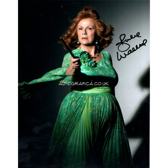 Julie Walters Harry Potter authentic signed original autograph authentic photo