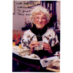 RMS Titanic signed authentic autograph photo by Survivor Millvina Dean