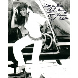 Caroline Munro James Bond Naomi genuine signed autograph photo