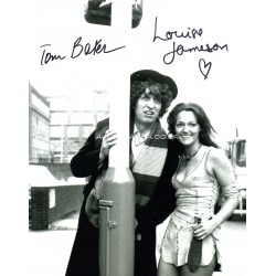 Tom Baker Doctor Who genuine signed authentic signature photo 6