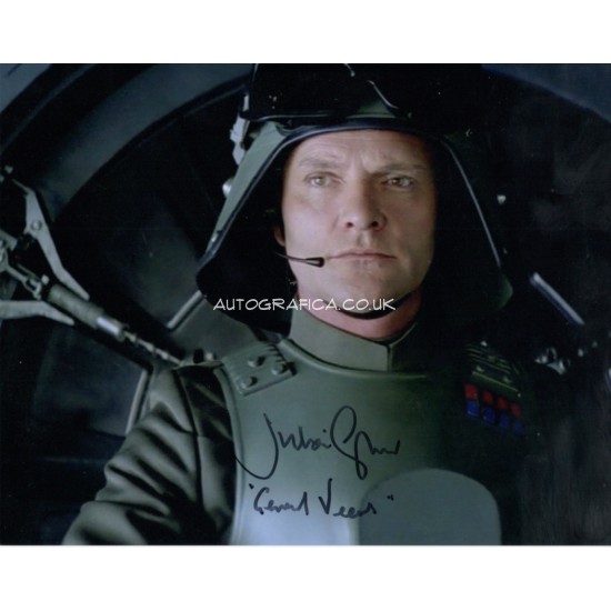 Julian Glover Star Wars genuine authentic signed autograph photo COA UAC
