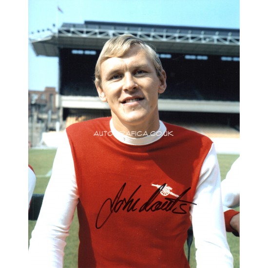 John Roberts Arsenal authentic signed genuine autograph photo