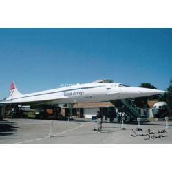 Jeremy Rendell pilot signed autograph Concorde