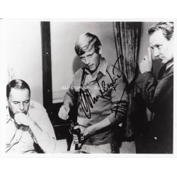 John Leyton with Frank Sinatra signed authentic autograph photo