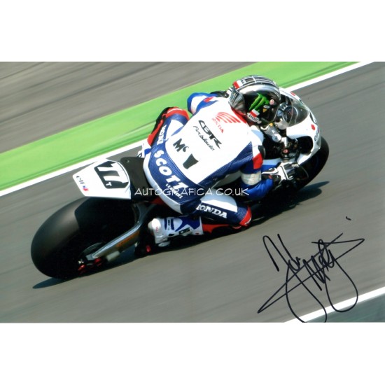 John McGuinness genuine signed autograph photo COA