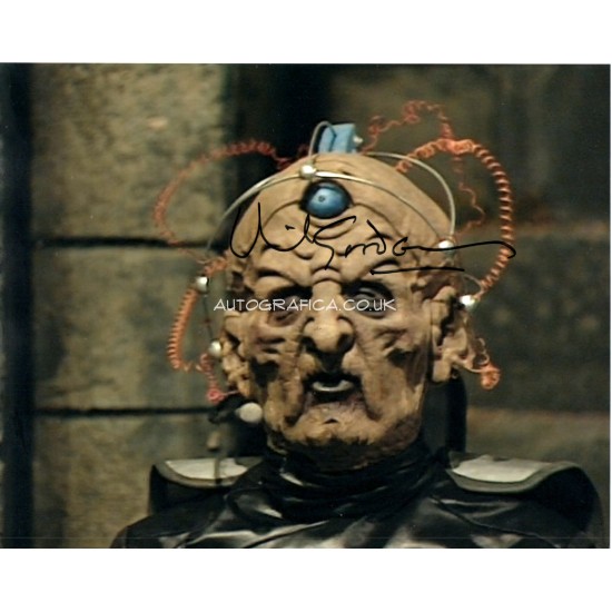 Doctor Who David Gooderson authentic genuine signed autograph photo