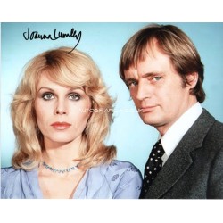 Joanna Lumley Sapphire Steel genuine authentic autograph signed photo.